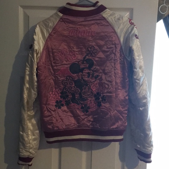 🚫SOLD🚫Sukajan Japan Minnie Mouse bomber jacket - Picture 6 of 6